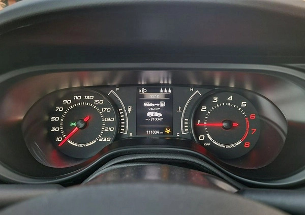 Fiat Tipo cena 46999 przebieg: 111000, rok produkcji 2019 z Śmigiel małe 232